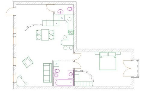 Апартаменты Gunta